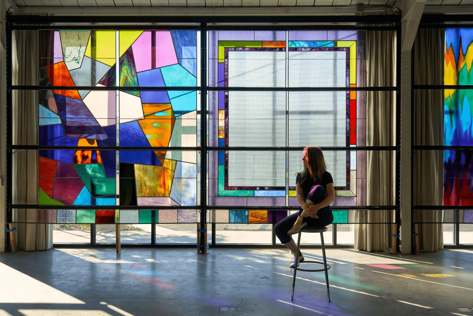 New York Times: The Artist Creating a 150-Foot-Long Glass Rainbow